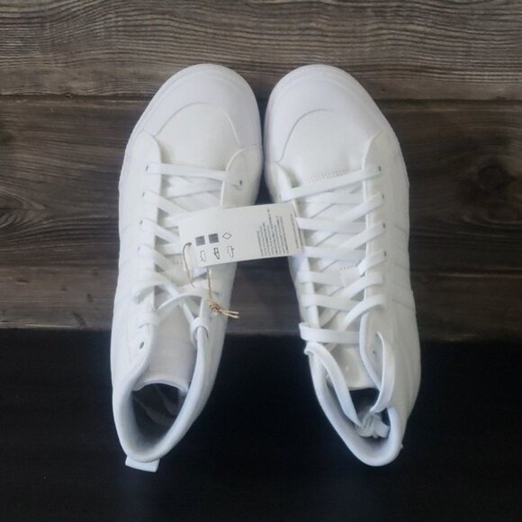 New Adidas Bravada 2.0 Mid Womens Platform Sneakers Size 7.5 Skater Streetwear - Picture 8 of 10